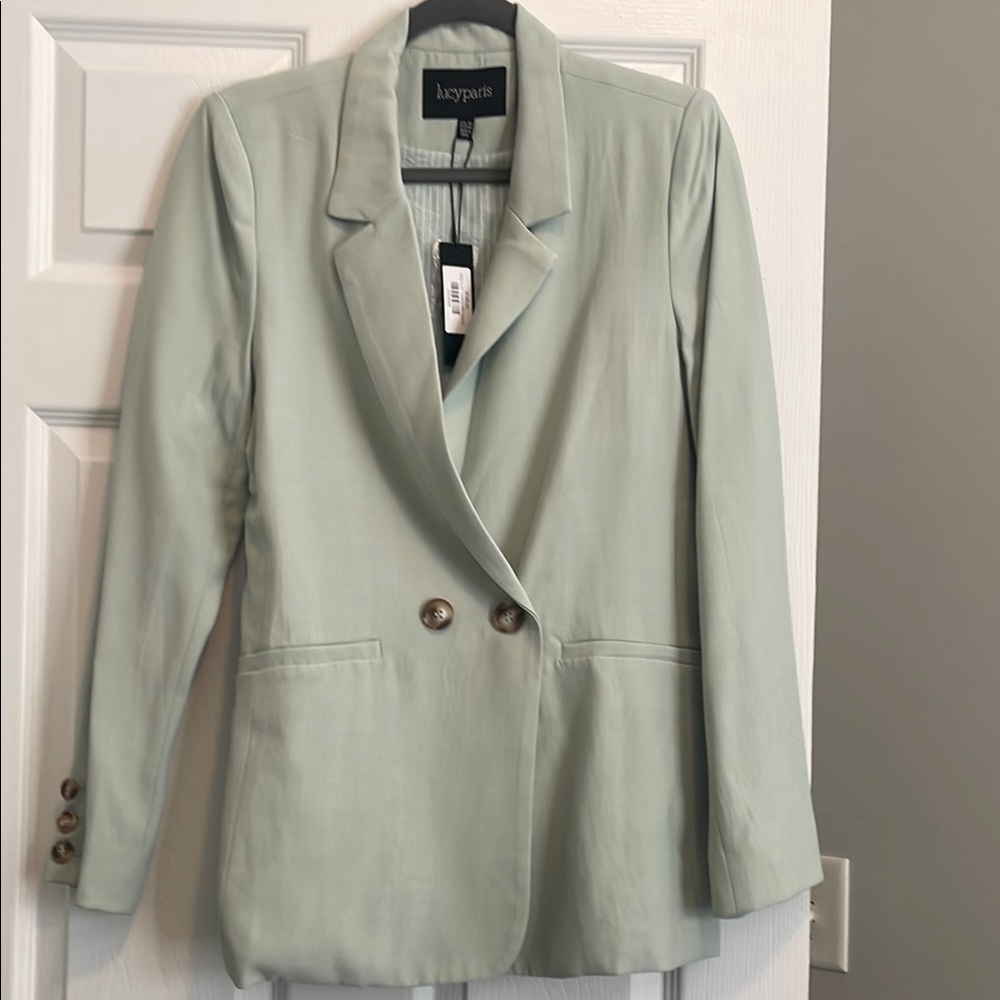 Double breasted blazer